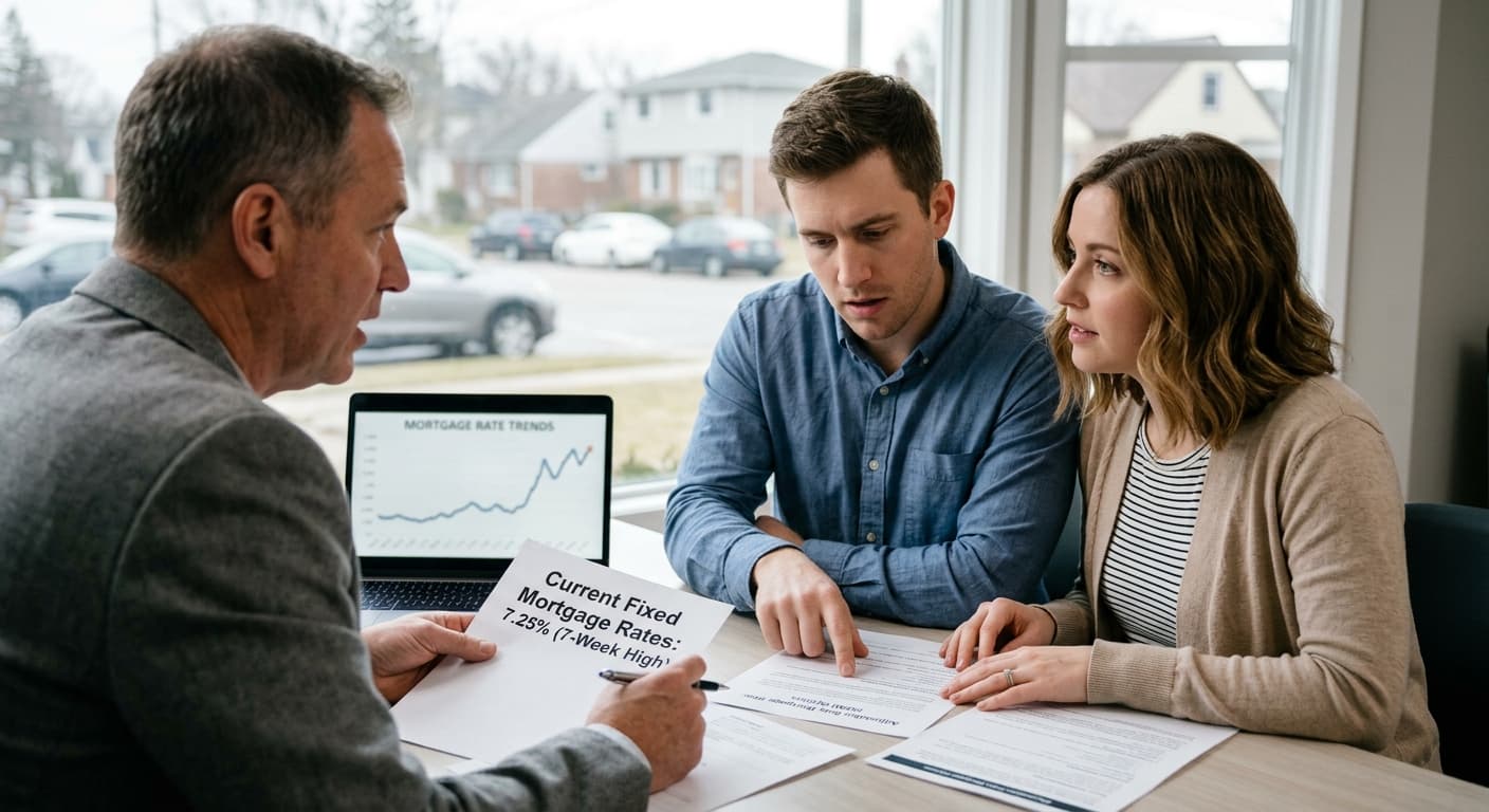 Mortgage Rates Hit Seven-Week High, Pushing Homebuyers Toward Adjustable-Rate Loans