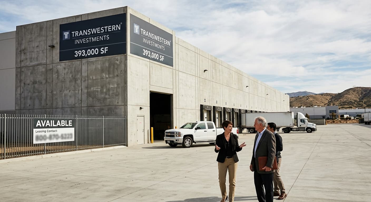 Transwestern Investments Exits 393,000-SF Inland Empire Warehouse in San Bernardino